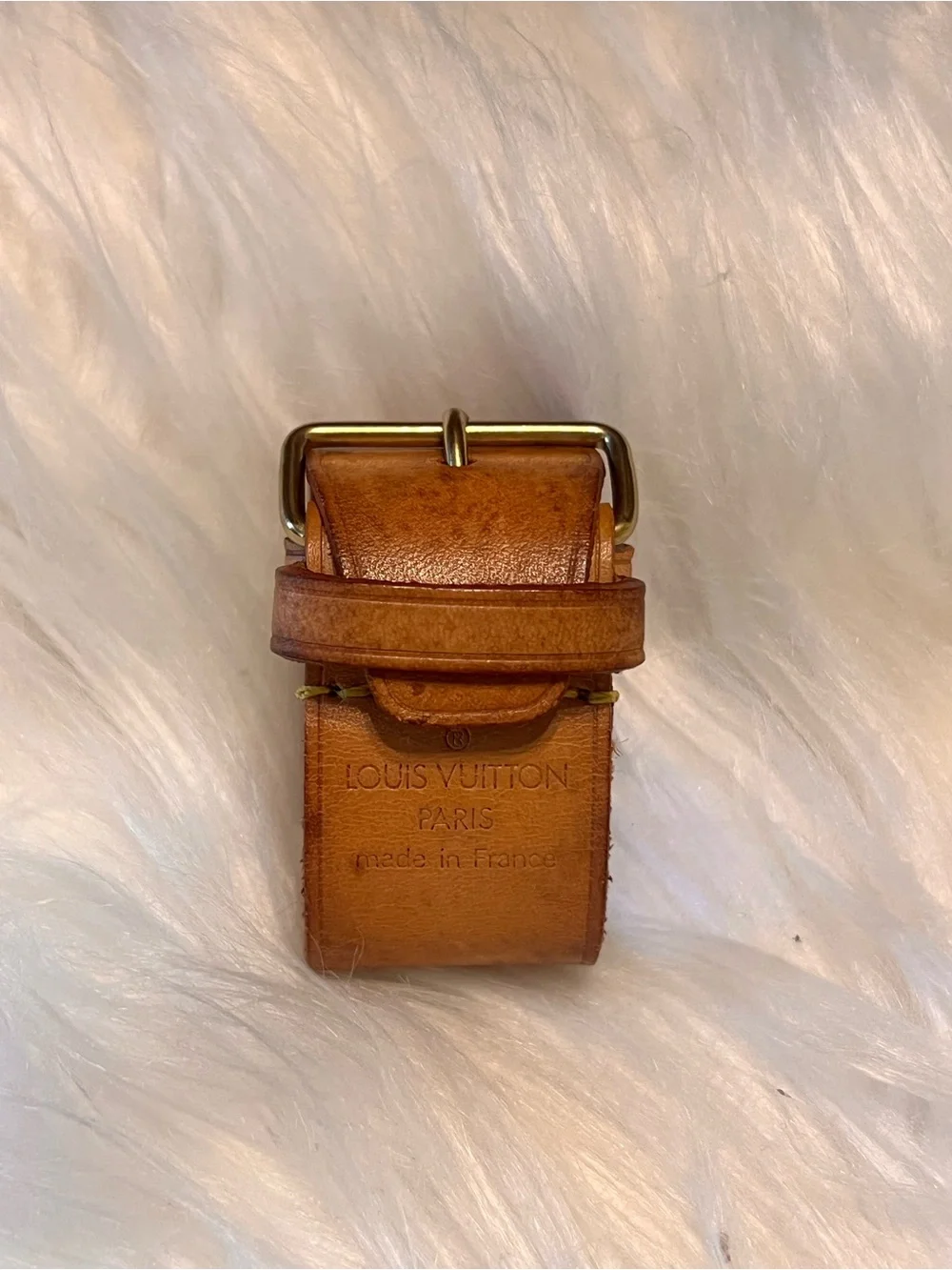 Louis Vuitton elegant tan